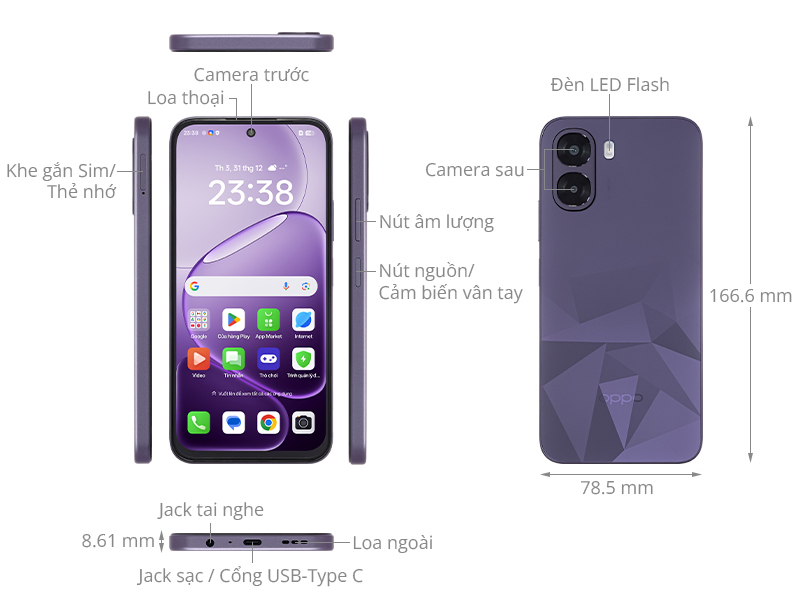 OPPO A6t 4GB/64GB Chính hãng 3 OPPO A6t 4GB/64GB Chính hãng 3