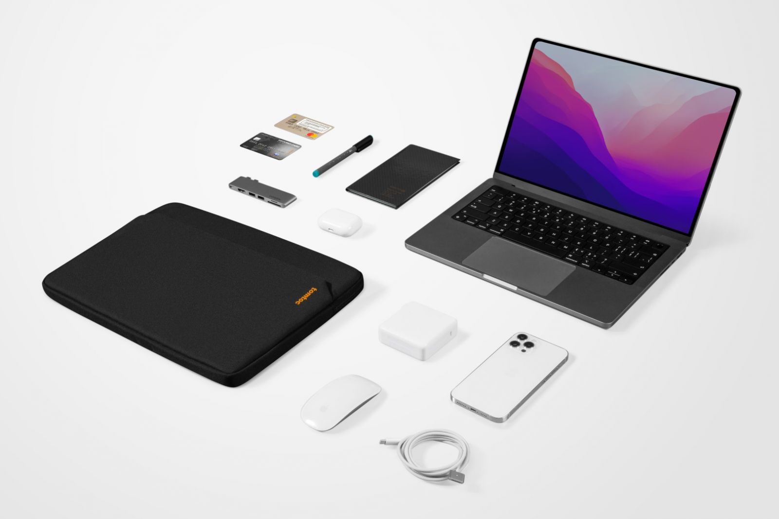 Túi chống sốc Tomtoc Slim MacBook 13/14 inch (A18C2) Túi chống sốc Tomtoc Slim MacBook 13/14 inch (A18C2)