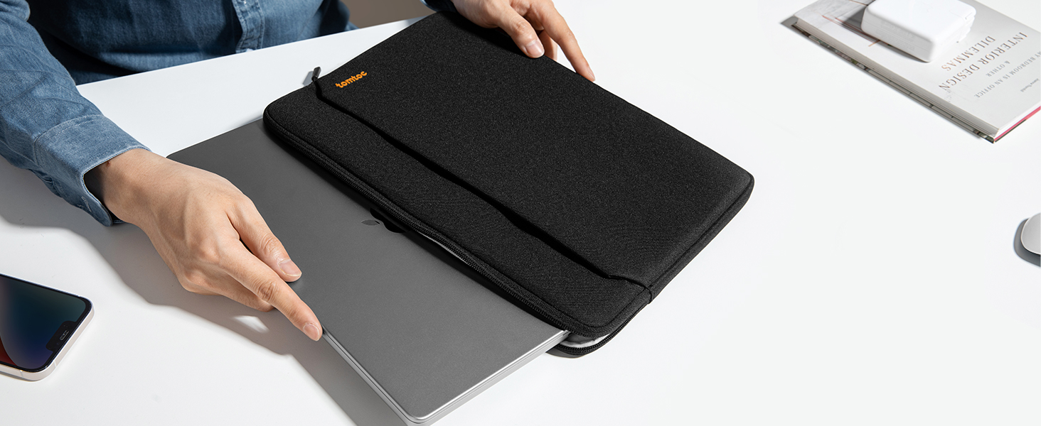 Túi chống sốc Tomtoc Slim MacBook 13/14 inch (A18C2) Túi chống sốc Tomtoc Slim MacBook 13/14 inch (A18C2)