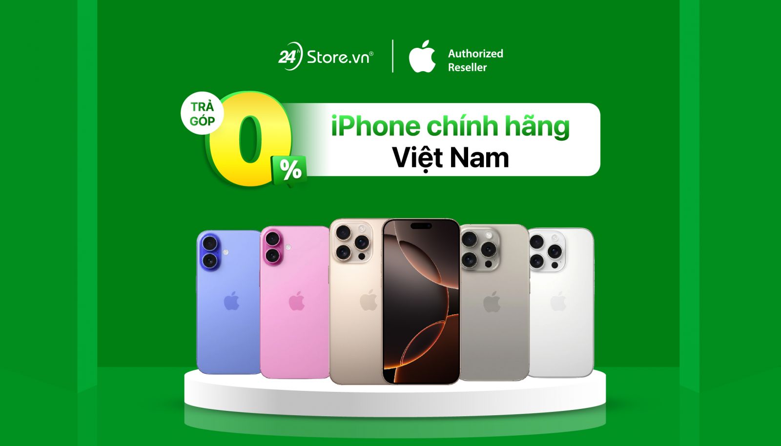 Trả góp 0%: Sắm iPhone chính hãng Việt Nam siêu dễ!