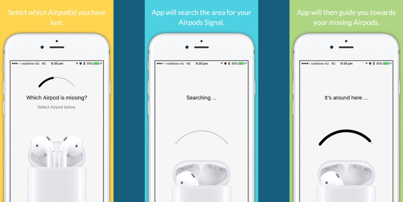 AirPods thất lạc 