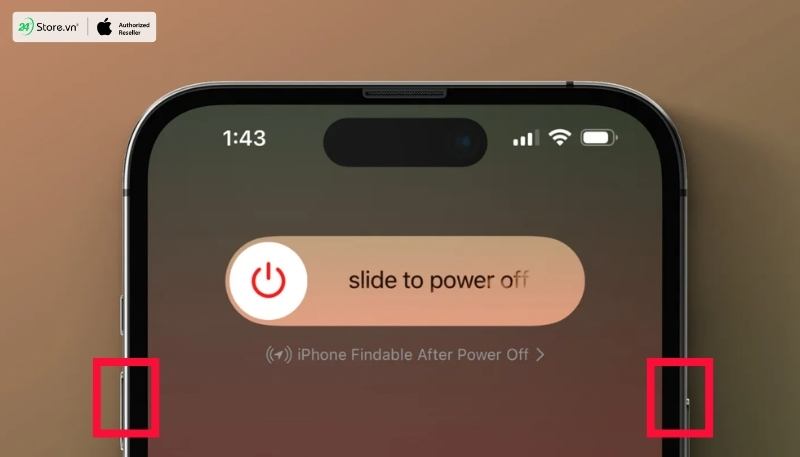 khởi động lại máy để chụp ảnh không bị ngược trên iPhone 
