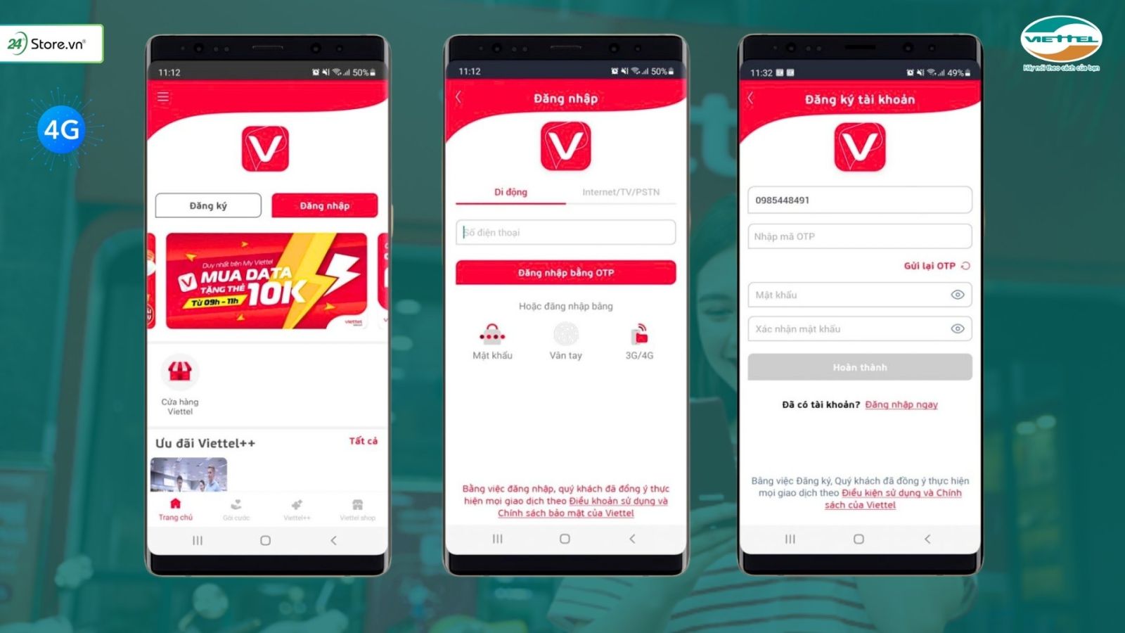 Cách đăng ký mạng Viettel 5k 1 ngày