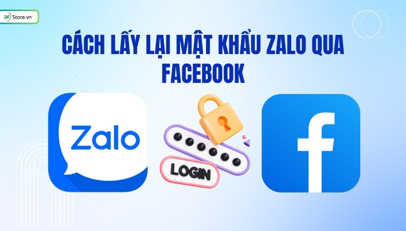 Cách lấy lại mật khẩu Zalo qua Facebook