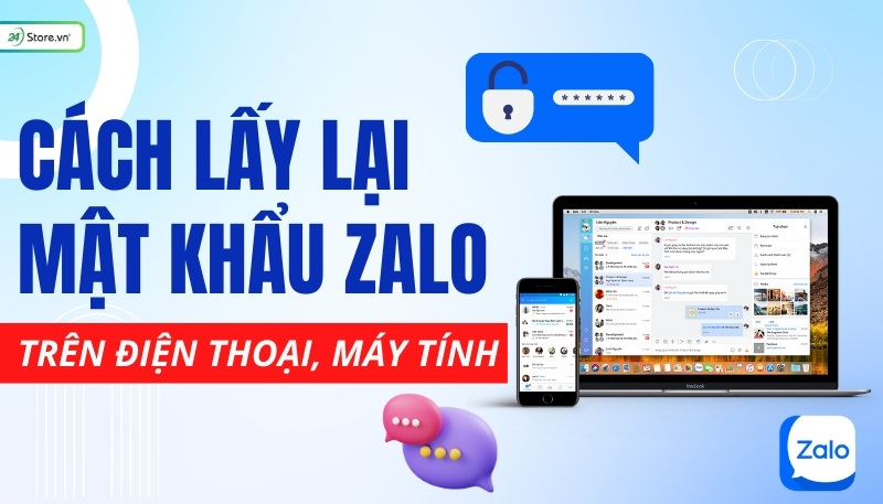 Quên mật khẩu Zalo phải làm sao? Cách lấy lại mật khẩu Zalo trên máy tính