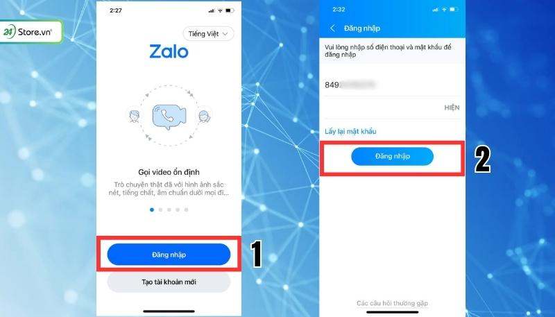 Cách cài 2 tài khoản Zalo trên 1 điện thoại iPhone