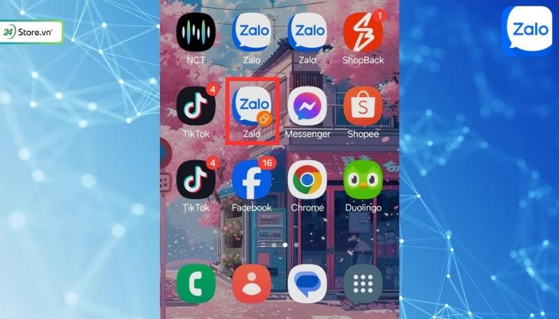 Cách tạo tài khoản Zalo thứ 2 trên điện thoại Android