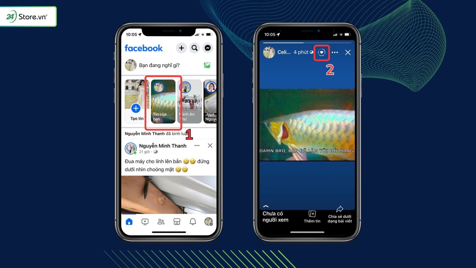 cách tạo tin nổi bật trên facebook từ story hiện tại