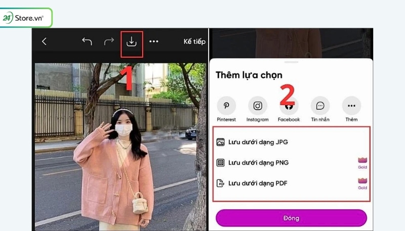 cách xóa vật thừa trên ảnh iphone miễn phí với Picsart