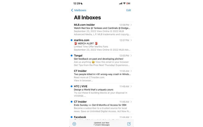 Apple Mail bị khóa 