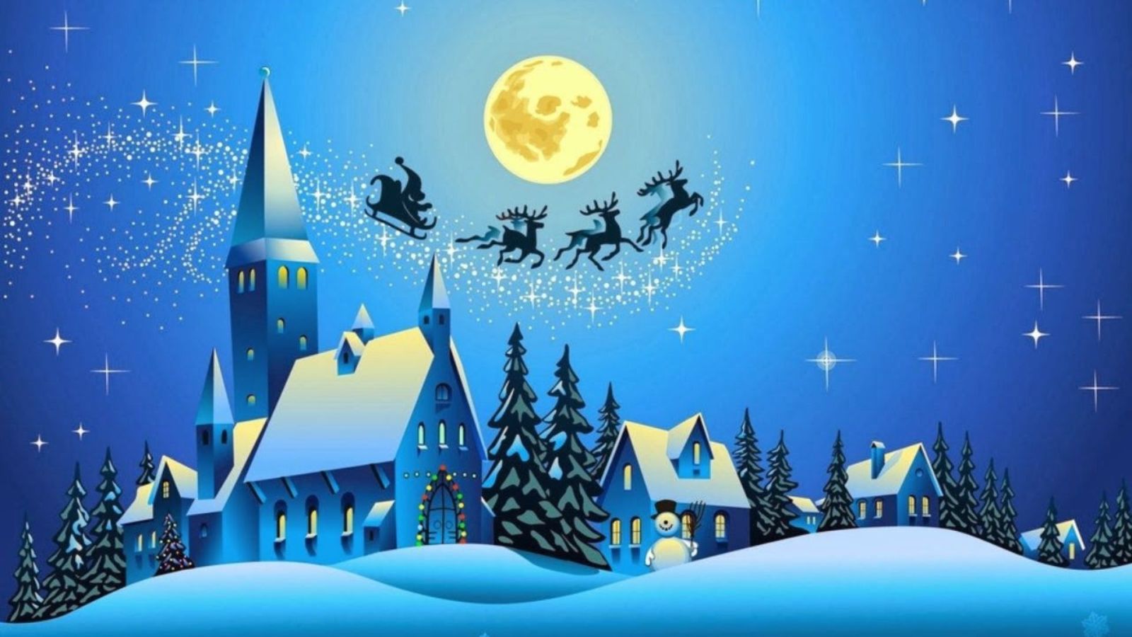 Hình nền Noel 4K cho máy tính