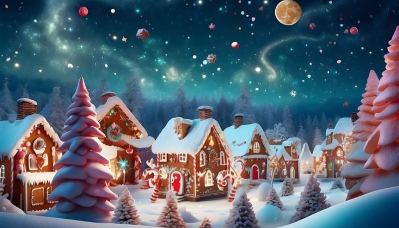 Hình ảnh noel 4K cho máy tính