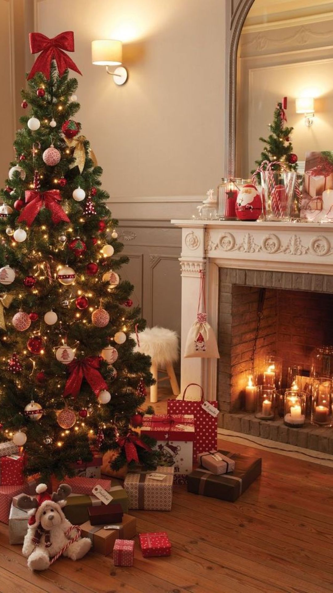 Hình nền Giáng sinh cây thông noel