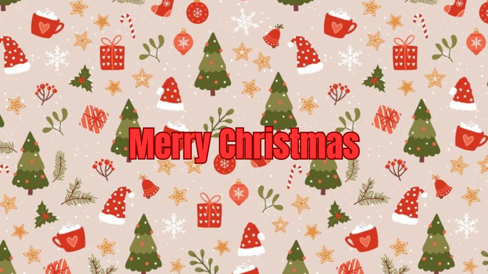Hình nền Giáng sinh Merry Christmas