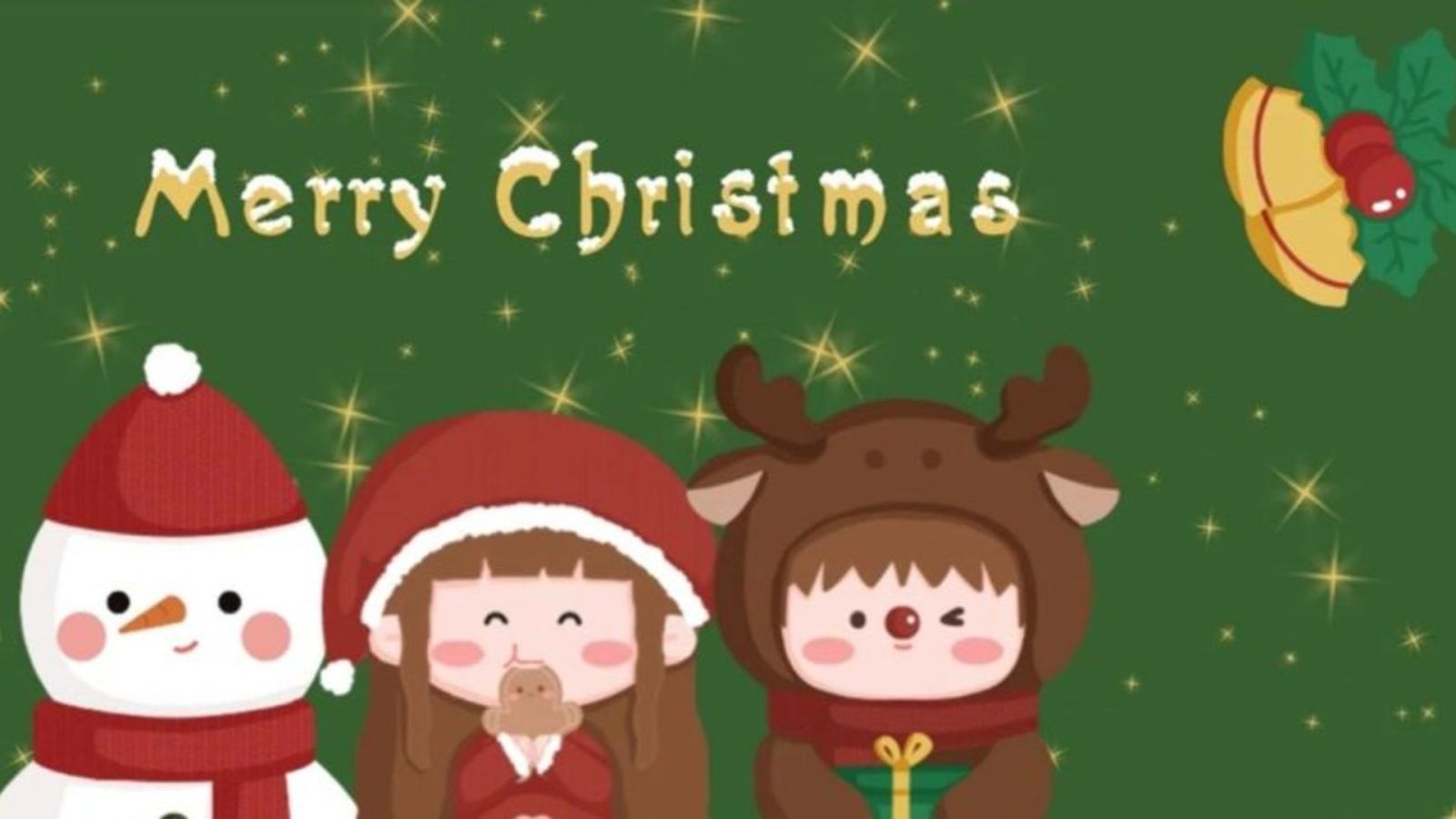 Hình nền giáng sinh cute