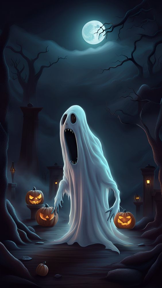 Hình nền Halloween 3D kinh dị nhất