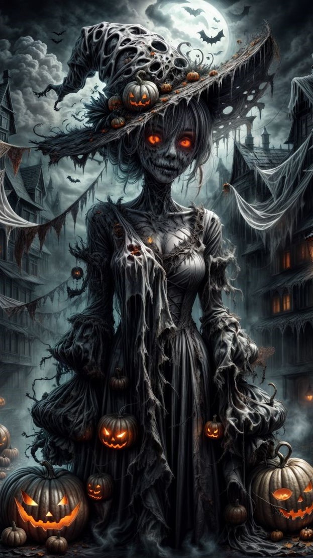 Hình ảnh Halloween chất lượng 4K cho điện thoại