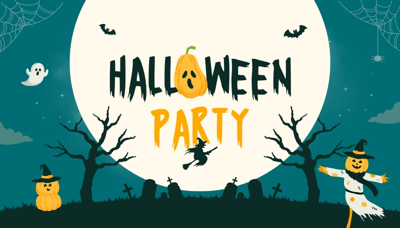 Hình nền PowerPoint Halloween