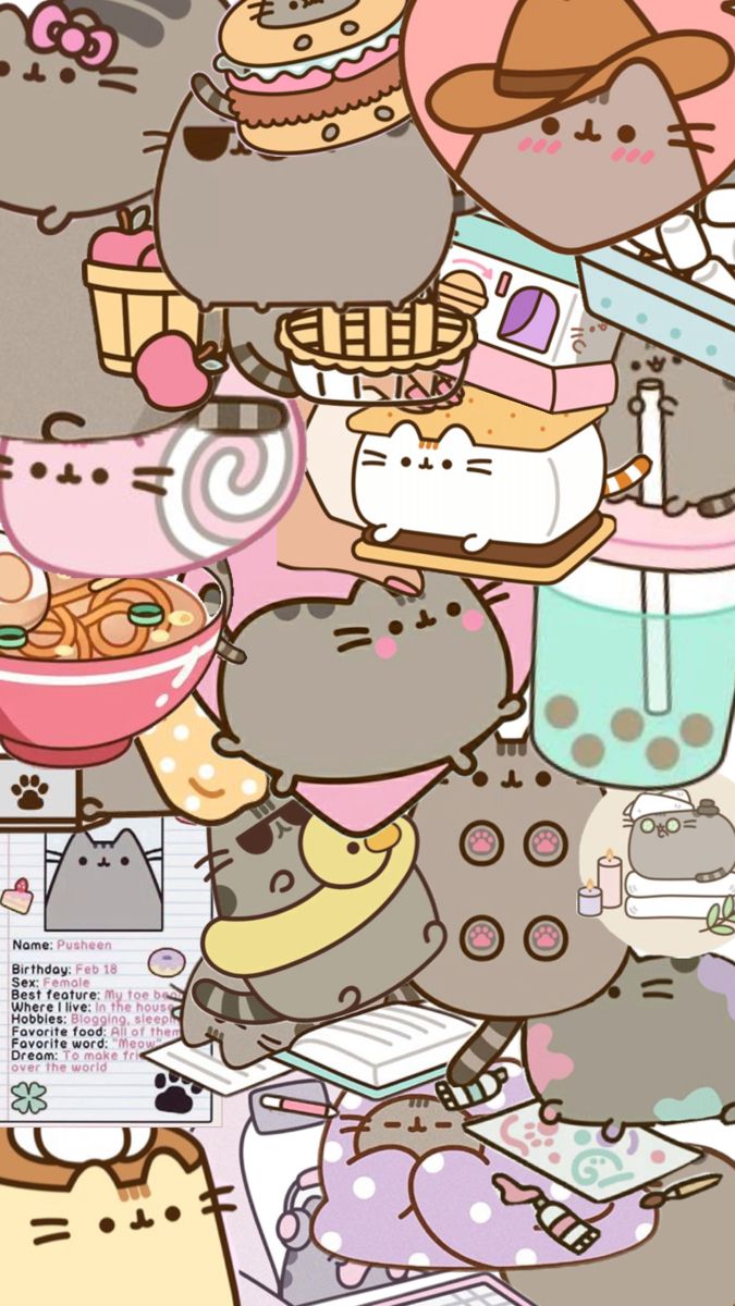 Hình nền mèo Pusheen