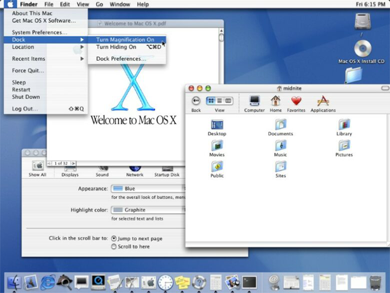 Mac OS X giới thiệu Unix cho Macintosh