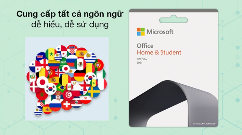 Phần mềm Microsoft Office Home & Student 2021
