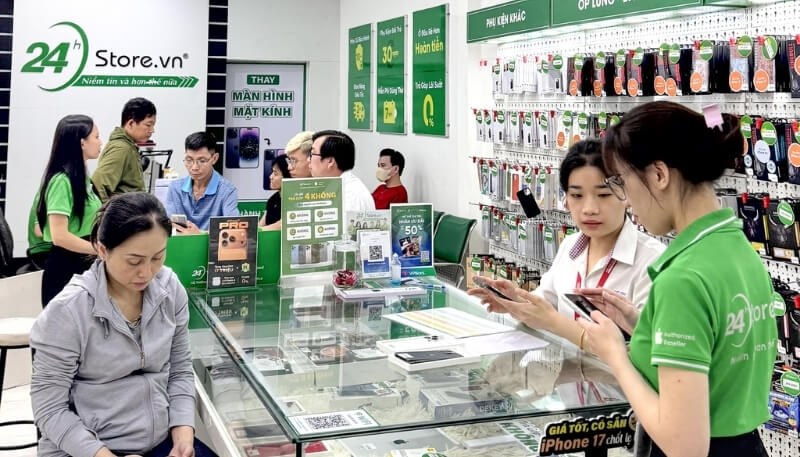Mua iPhone khi cửa hàng diễn ra chương trình giảm giá