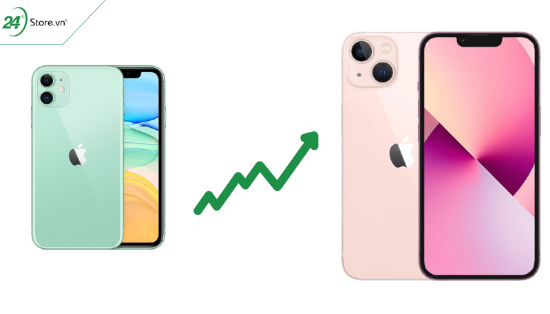 Có nên nâng cấp từ iPhone 11 lên iPhone 13 không