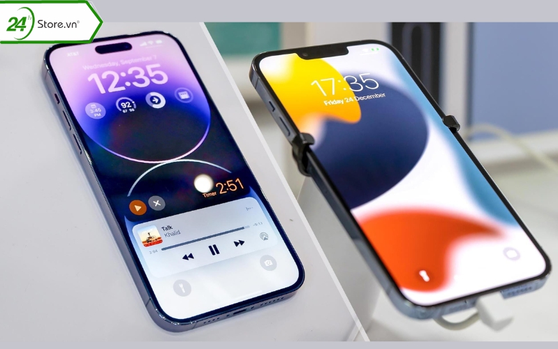 So sánh iPhone 14 nặng bao nhiêu với iPhone 13 tiền nhiệm