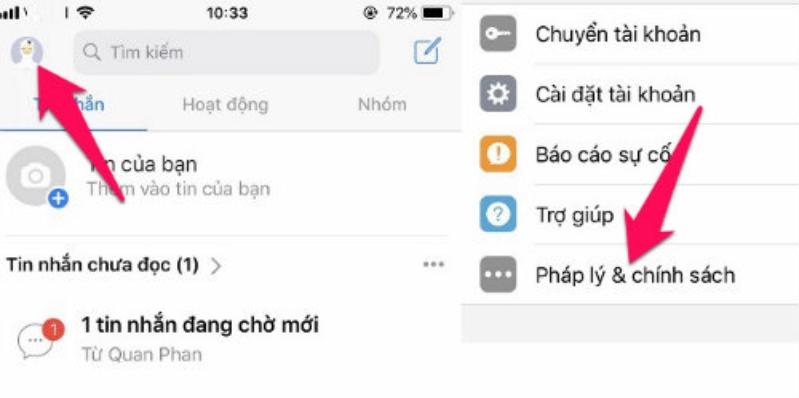 Cách khóa Messenger tạm thời trên điện thoại iPhone