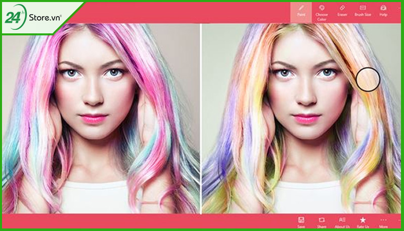 Hair Color Dye – app chỉnh màu tóc tự nhiên Hair Color Dye – app chỉnh màu tóc tự nhiên