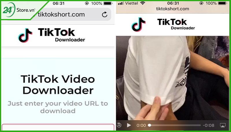 tải video tiktok không logo cho iphone