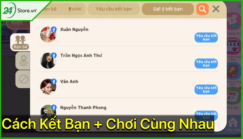 Cách mời bạn bè trong Play Together 