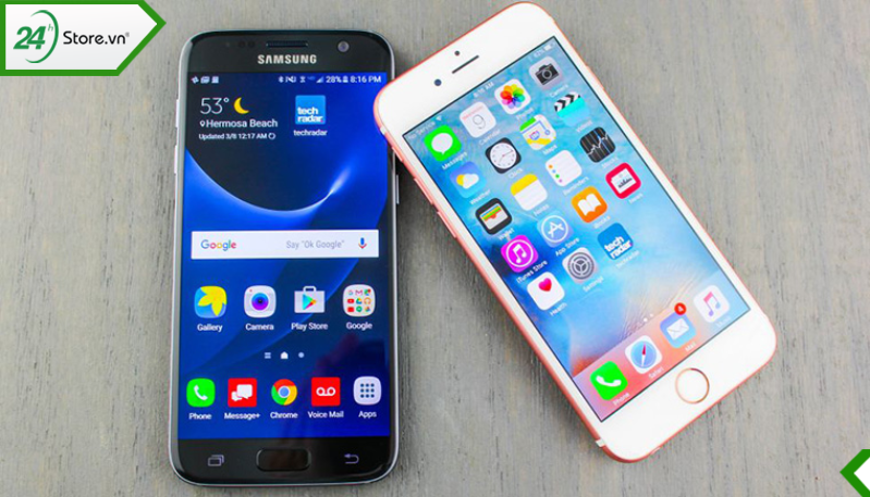 iphone hay samsung