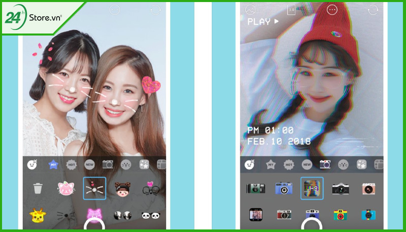 App chụp ảnh đẹp cho iPhone B612