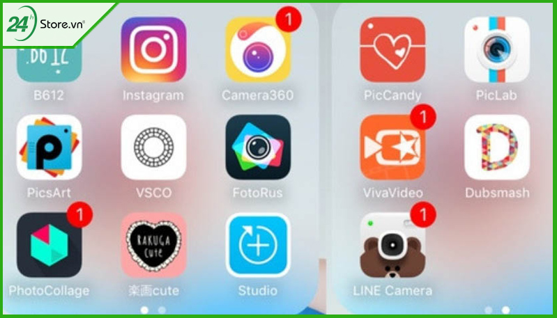 App chụp anhr đẹp cho iPhone