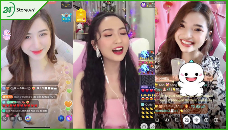 Xem bigo live trực tuyến trên điện thoại 