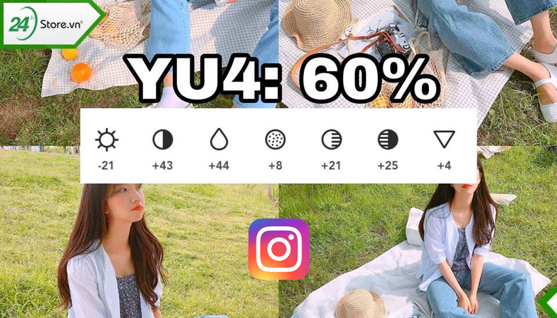 Công thức Foodie 1 cho ảnh Selfie Instagram cực cuốn