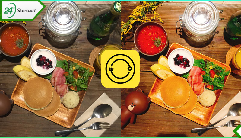 Hướng dẫn sử dụng app chỉnh ảnh Foodie
