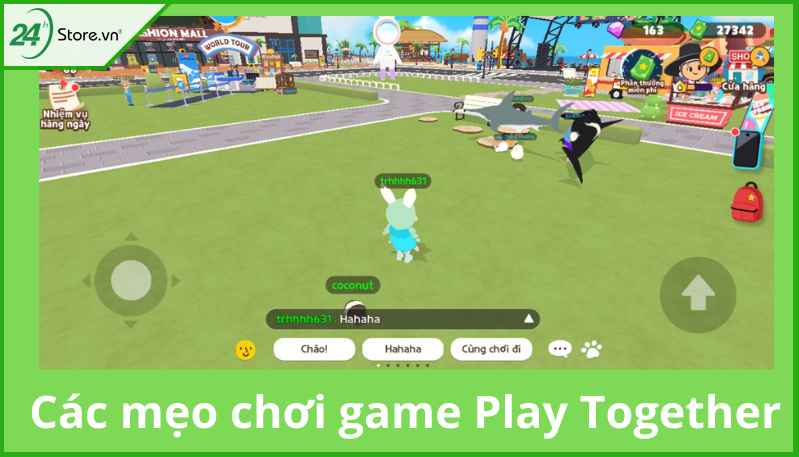  Các mẹo chơi game play together