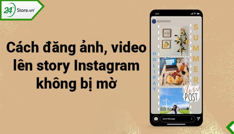 cách đăng ảnh lên instagram không bị vỡ