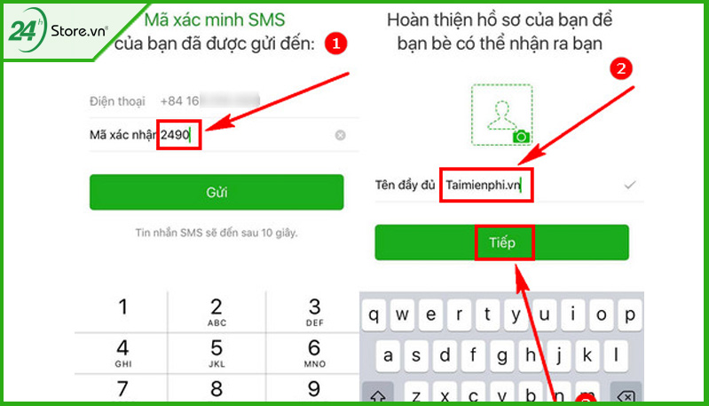 Các bước tạo tài khoản WeChat Các bước tạo tài khoản WeChat