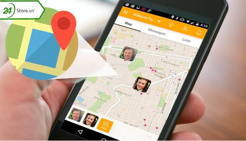 Cách định vị Iphone bằng số điện thoại định vị qua Google Maps