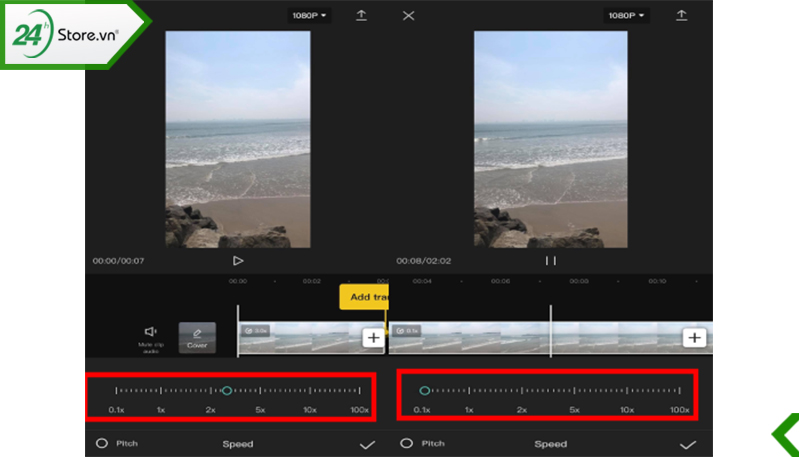 Điều chỉnh tốc độ video theo ý muốn