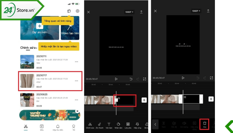 Cách bỏ logo CapCut ở từng video