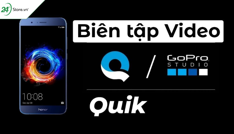 Cắt video trên iPhone bằng Quik