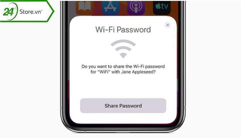 Cách chia sẻ wifi trên iPhone