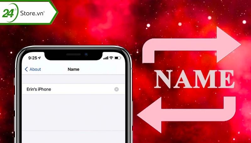 Tại sao cần đổi tên điện thoại iPhone