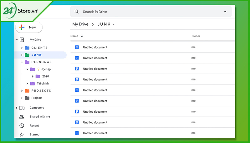 Sử dụng Drive trên máy tính Sử dụng Drive trên máy tính