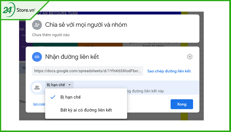 Chia sẻ quyền truy cập với mọi người Chia sẻ quyền truy cập với mọi người