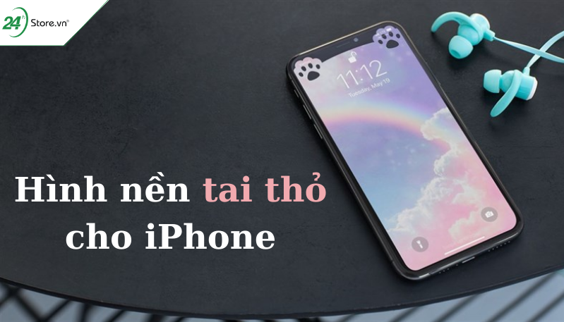 Hình nền tai thỏ cho iPhone